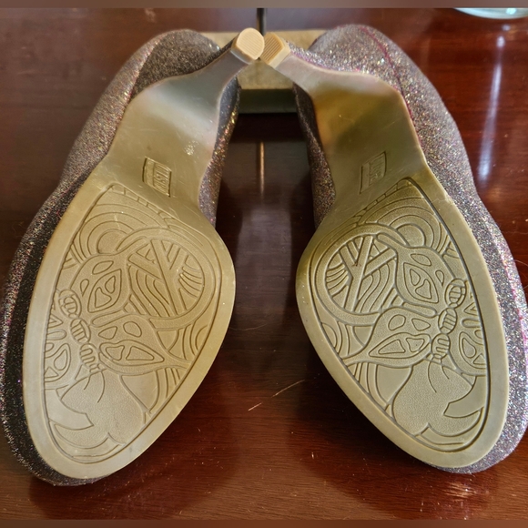 Unlisted - Pink Sparkly Heels - Sz.9M - NWOT - Picture 6 of 6